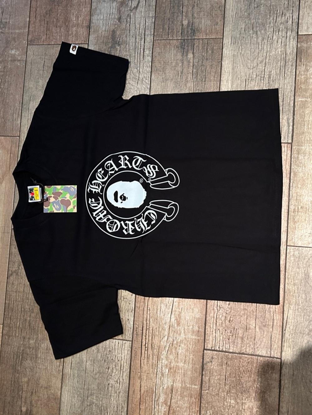 Chrome/bape shirt